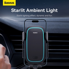 Giá Đỡ Điện Thoại Baseus Milky Way Pro | Kẹp Tự Động & Sạc Không Dây 15W Cho Ô Tô