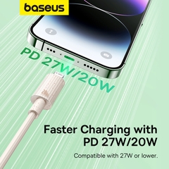 Cáp Sạc Nhanh Baseus Habitat PD 20W Type-C to Ln | Vật Liệu Thân Thiện Môi Trường