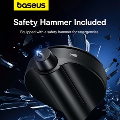 Búa Thoát Hiểm Baseus SafeRide Kiêm Gương Cầu Lồi | Xóa Điểm Mù, Phá Kính Khẩn Cấp