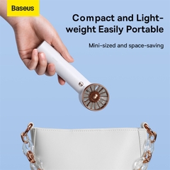 Quạt Mini Cầm Tay Baseus 2000/4000mAh | 3 Tốc Độ Gió, Mát Lạnh Tức Thì (2000mAh)