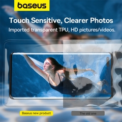 Túi Chống Nước Baseus Cylinder Pro | Khóa Trượt Tròn An Toàn, Chuẩn Chống Nước IPX8