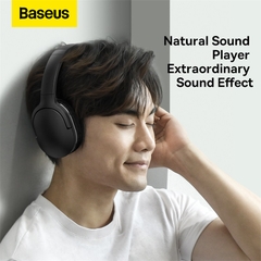 Tai Nghe Chụp Tai Baseus Encok D02 Pro | Pin 50 Giờ, Dùng Có Dây & Không Dây