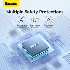 Bộ Chia USB Baseus Airjoy 4 trong 1 Thiết Kế Tròn Nhỏ Gọn, Hỗ Trợ USB 3.0 Tốc Độ Cao