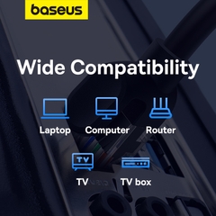 Cáp Mạng Baseus CAT6 Tốc Độ Cao Gigabit | Dây LAN 1000Mbps Ổn Định