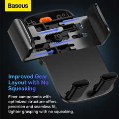 Giá Đỡ Điện Thoại Ô Tô Baseus Easy Control Pro | Tự Động Kẹp, Xoay 900 Độ Đa Năng