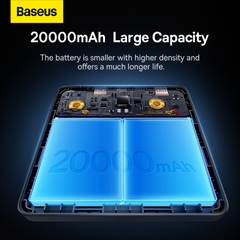 Sạc Dự Phòng Baseus Blade Edition 100W 20000mAh | Sạc Nhanh Cho Laptop, Mỏng Nhẹ, Màn Hình LED
