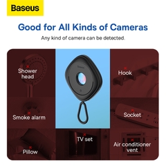 Máy Dò Camera Baseus Heyo Hồng Ngoại | Phát Hiện Camera Ẩn, Bảo Vệ Riêng Tư, Siêu Nhẹ, Pin 720 Giờ