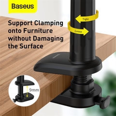 Giá Đỡ Baseus Otaku Pro Kẹp Bàn/Đầu Giường | Tay Uốn Cong Linh Hoạt Cho Điện Thoại & Pad