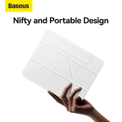 Bao Da Baseus Safattach Chữ Y Cho Pad | Hít Từ Tính, Dựng Đứng & Ngang 720°