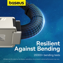 Cáp Sạc Baseus Unbreakable USB to Ln 2.4A | Sợi Aramid Chống Đứt, Chống Cháy, Công Nghệ Hàng Không