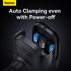 Giá Đỡ Điện Thoại Baseus Milky Way Pro | Kẹp Tự Động & Sạc Không Dây 15W Cho Ô Tô