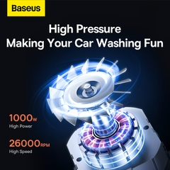 Máy Nén Rửa Xe Di Động Cao Cấp Baseus F0 Car Pressure Washer CN