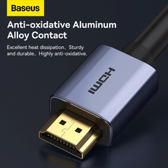 Cáp HDMI 2.0 Baseus High Definition | Hỗ Trợ 4K 60Hz, Vỏ Bọc Graphene Chống Nhiễu