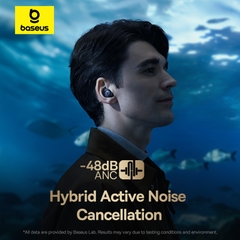 Tai Nghe True Wireless Baseus Bowie MA20 Pro | Chống Ồn ANC, Chống Nước IPX6, Pin 38 Giờ