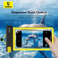 Túi Chống Nước Baseus DeepDive | Tự Nổi Chống Chìm, Khóa An Toàn 4 Lớp, Chuẩn IPX8