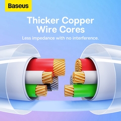 Cáp Sạc Baseus Explorer 2.4A USB to Ln | Chống Nóng An Toàn, Thiết Kế Trong Suốt