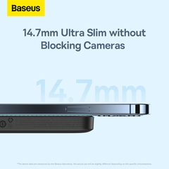 Pin Sạc Dự Phòng Nam Châm Baseus Magnetic | Hít Không Dây, Sạc Nhanh 20W, 6000/10000mAh