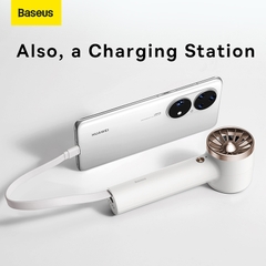 Quạt Mini Cầm Tay Baseus 2000/4000mAh | 3 Tốc Độ Gió, Mát Lạnh Tức Thì (4000mAh)