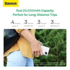 Pin Sạc Dự Phòng Baseus Adaman 2 20000mAh 30W | Màn Hình LED, Hỗ Trợ VOOC & Sạc Nhanh