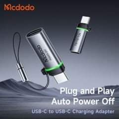 Adapter Tự Ngắt Mcdodo | "Nâng Cấp" Cáp Sạc, Bảo Vệ Pin, Có Đèn LED