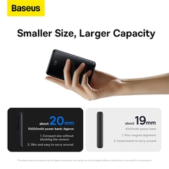 Pin Sạc Dự Phòng Baseus Magnetic 10000mAh | 3 trong 1 Kèm Chân Chống, Sạc Không Dây & PD 20W