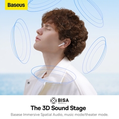 Tai Nghe Baseus Bowie WX5 Chống Ồn ENC | Bluetooth 5.3, Pin Trâu 30 Giờ