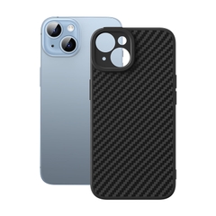 Ốp Lưng Nam Châm Chống Bám Bẩn Baseus Synthetic Fiber Series Magnetic Phone Case cho iP14