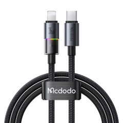 Cáp Sạc Nhanh Mcdodo Type-C to iP 36W Cable with 7 Colorful Lights