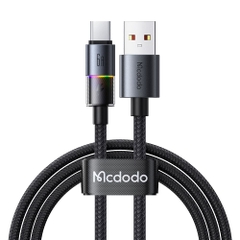 Cáp Sạc Gaming Mcdodo 6A USB to Type-C | Hiệu Ứng Đèn LED 7 Màu, Sạc Siêu Nhanh