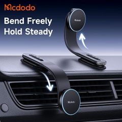 Giá Đỡ Sạc Không Dây Mcdodo MagiGo | Hít Từ Tính, Tay Uốn Dẻo Dùng Taplo/Khe Gió