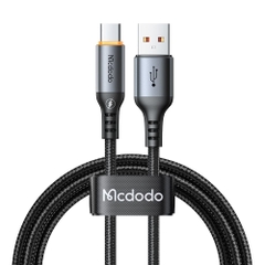 Cáp Sạc Mcdodo Cab Smart 6A USB to Type-C | Tự Ngắt Thông Minh, Có Đèn Báo Sạc