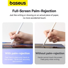 Bút Cảm Ứng Sạc Không Dây Baseus Smooth Writing 2 | Hít Nam Châm, Chống Tì Tay
