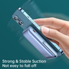 Sạc Dự Phòng Không Dây Mcdodo Gopower Magnetic 10000mAh 20W | Hít Nam Châm, Có Chân Đế, Màn Hình LED