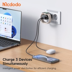 Cốc Sạc Nhanh Mcdodo 30W 2 trong 1 | Tích Hợp Sạc AppleWatch Có Thể Tháo Rời