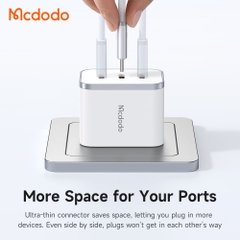 Cáp Sạc Nhanh Mcdodo Luma Slim Cable USB to Ln 3A | Dây Dù Siêu Bền, Có Đèn LED