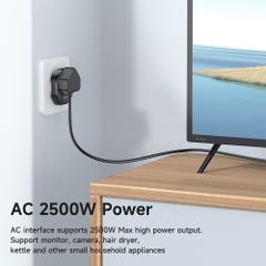 Ổ Cắm Chuyển Đổi Đa Năng Mcdodo | Chịu Tải Cao 2500W, Tương Thích Mọi Chuẩn Cắm
