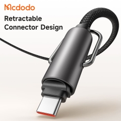 Cáp Sạc Đa Năng Mcdodo 60W Type-C to Type-C | Vừa Sạc Nhanh Vừa Có Thể Làm Dây Đeo Tiện Lợi
