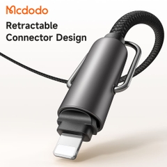 Cáp Sạc Mcdodo 36W Type-C to Ln Đa Năng | Vừa Sạc Nhanh Vừa Có Thể Làm Dây Đeo Tiện Lợi