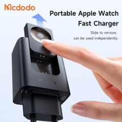 Cốc Sạc Nhanh Mcdodo 30W 2 trong 1 | Tích Hợp Sạc AppleWatch Có Thể Tháo Rời