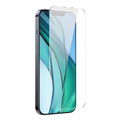 Bộ 2 Cường Lực Baseus SuperCeramic 8K | Dùng Cho iP13 iP14, Chống Vỡ 10X, Kèm Khung Dán