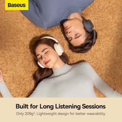 Tai Nghe Bluetooth Baseus Bowie D05 | Chụp Tai Siêu Nhẹ, Pin Trâu 70H, Chơi Game Không Trễ