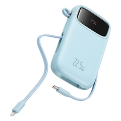 Pin Sạc Dự Phòng OS-Baseus Qpow2 Dual-Cable Digital Display Fast Charge Power Bank 10.000 / 20.000 22.5W (Kèm cáp USB to C 3A, 30cm)