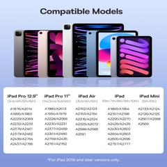 Bút Cảm Ứng Sạc  2 Chế Độ Baseus Smooth Writing 2 Series Dual Charging Stylus, White (Active Version Wireless/Cabled Charging, with Simple Series Data Cable White and active pen tip)