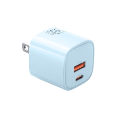 Cốc Sạc Nhanh Mcdodo Nano Series 33W PD+QC Dual Port Charger (Chân cắm dẹp US, USB  Type-C)