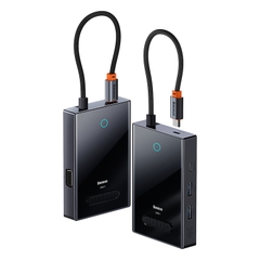 Hub Chuyển Đổi Baseus PioneerJoy Type-C | Hỗ Trợ Xuất Hình 4K/8K, Sạc Nhanh PD 100W