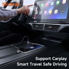 Cáp Sạc Nhanh Mcdodo 3A USB to Ln | Thiết Kế Trong Suốt Lộ Mạch, Có Đèn LED