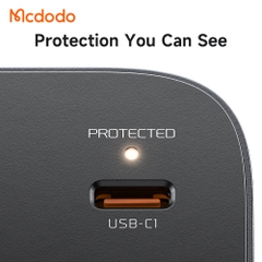 Phích Cắm Chuyển Đổi Du Lịch Mcdodo | Kiêm Sạc 20W, 3 Cổng (1 USB & 2 Type-C)