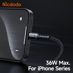 Cáp Sạc Nhanh Mcdodo 60W PD Type-C to Type-C | Gia Cố Chống Gãy Gập, Siêu Bền