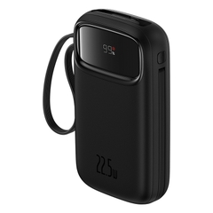 Pin Sạc Dự Phòng OS-Baseus Qpow2 Dual-Cable Digital Display Fast Charge Power Bank 10.000 / 20.000 22.5W (Kèm cáp USB to C 3A, 30cm)