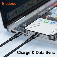 Cáp Sạc Nhanh Mcdodo 36W PD Type-C to Ln | Sạc Siêu Nhanh Cho Máy Tính Bảng & Điện Thoại